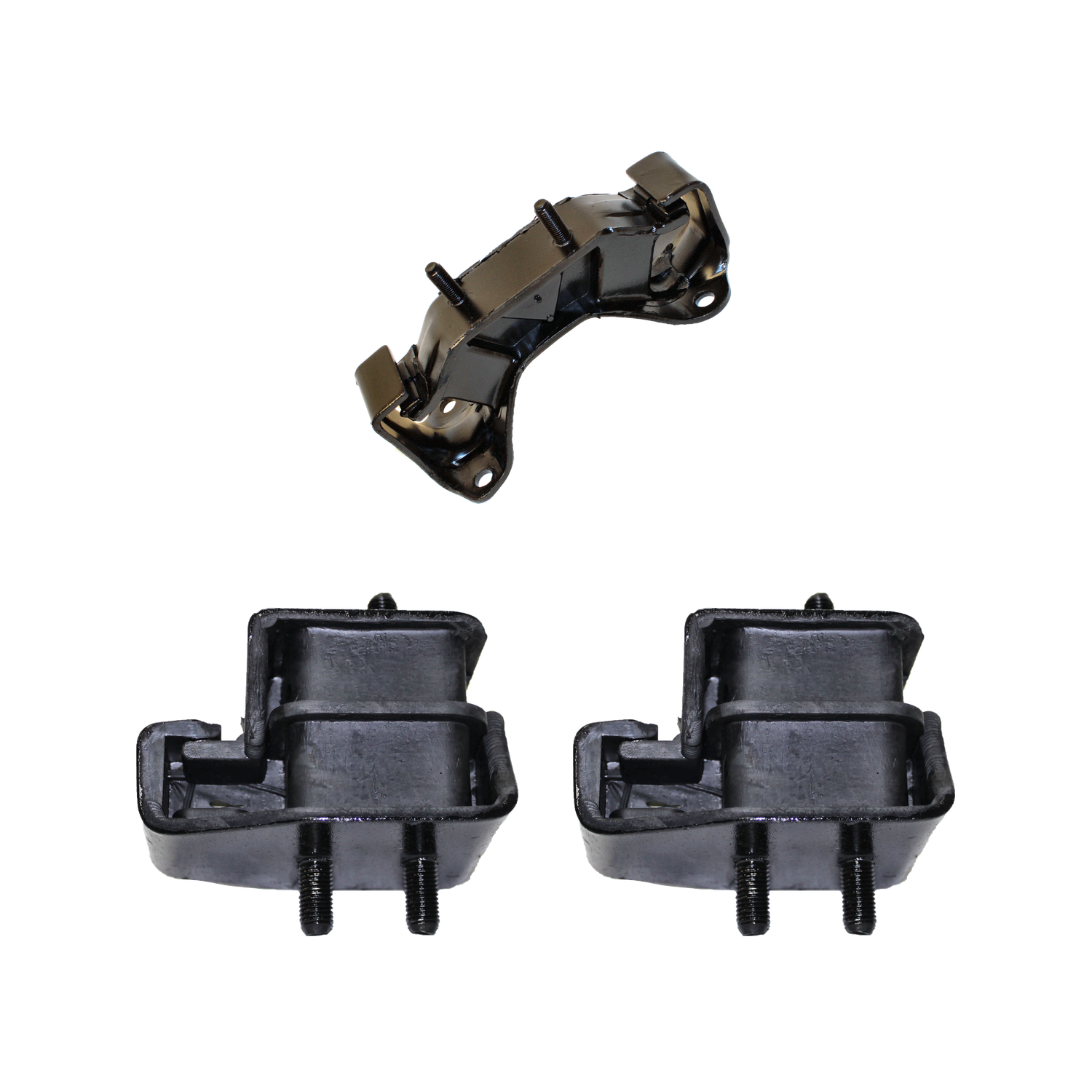 3 Piece Front & Rear Engine & Manual Trans Mount Kit