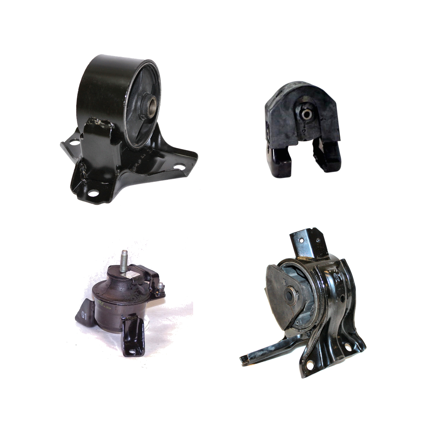 4 Piece Front & Rear Engine & Manual Trans Mount Kit