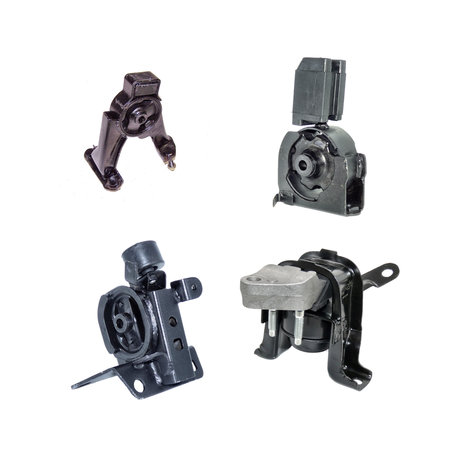 4 Piece Front & Rear Engine & Manual Trans Mount Kit