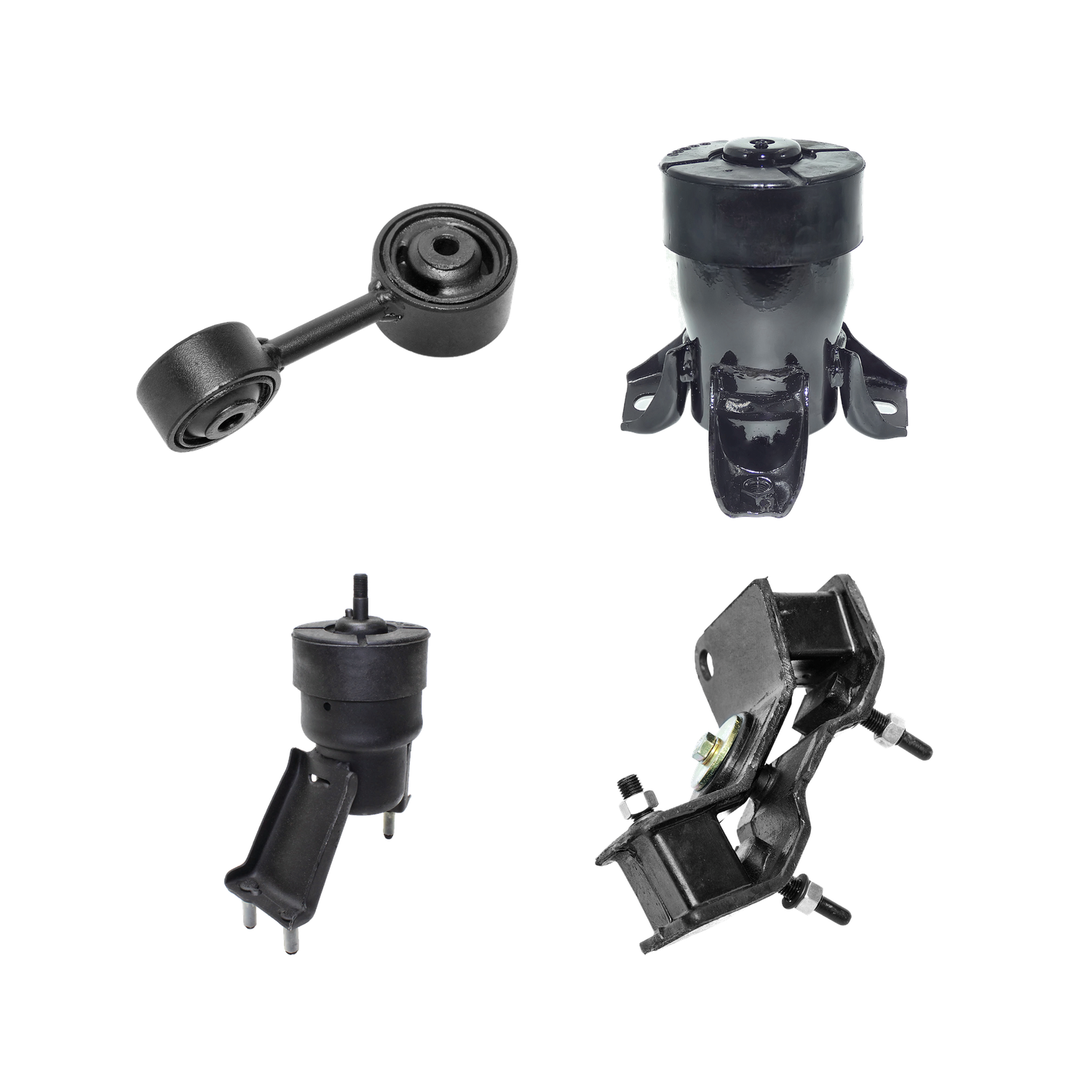 4 Piece Front & Rear Engine & Manual Trans Mount Kit