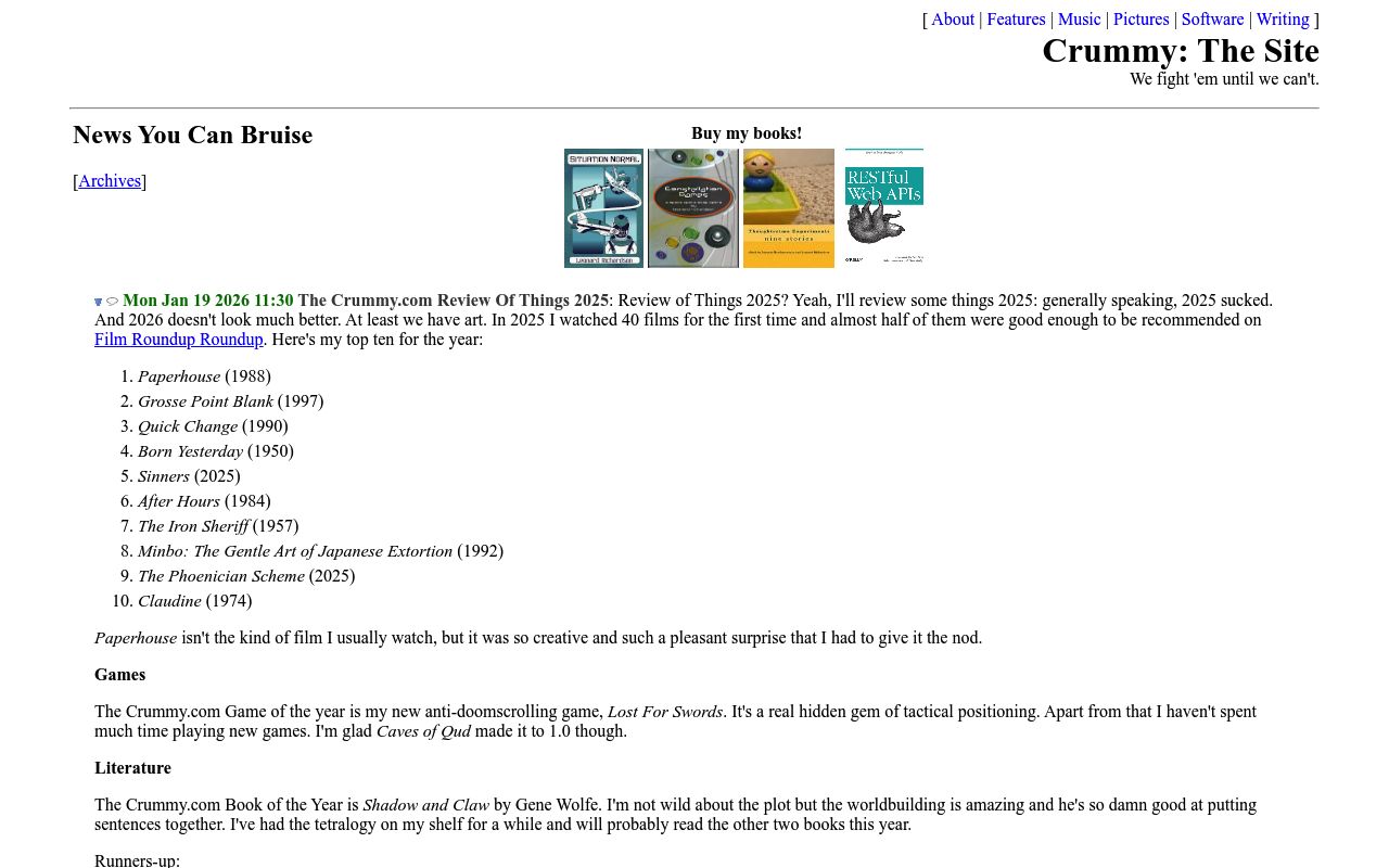 Screenshot of BeautifulSoup website