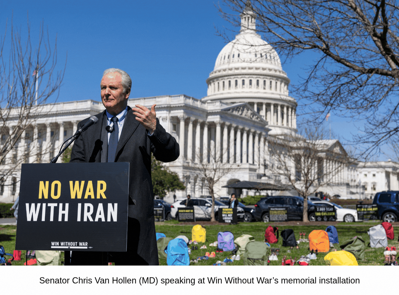 A series of images from our memorial installation in front of the Capitol