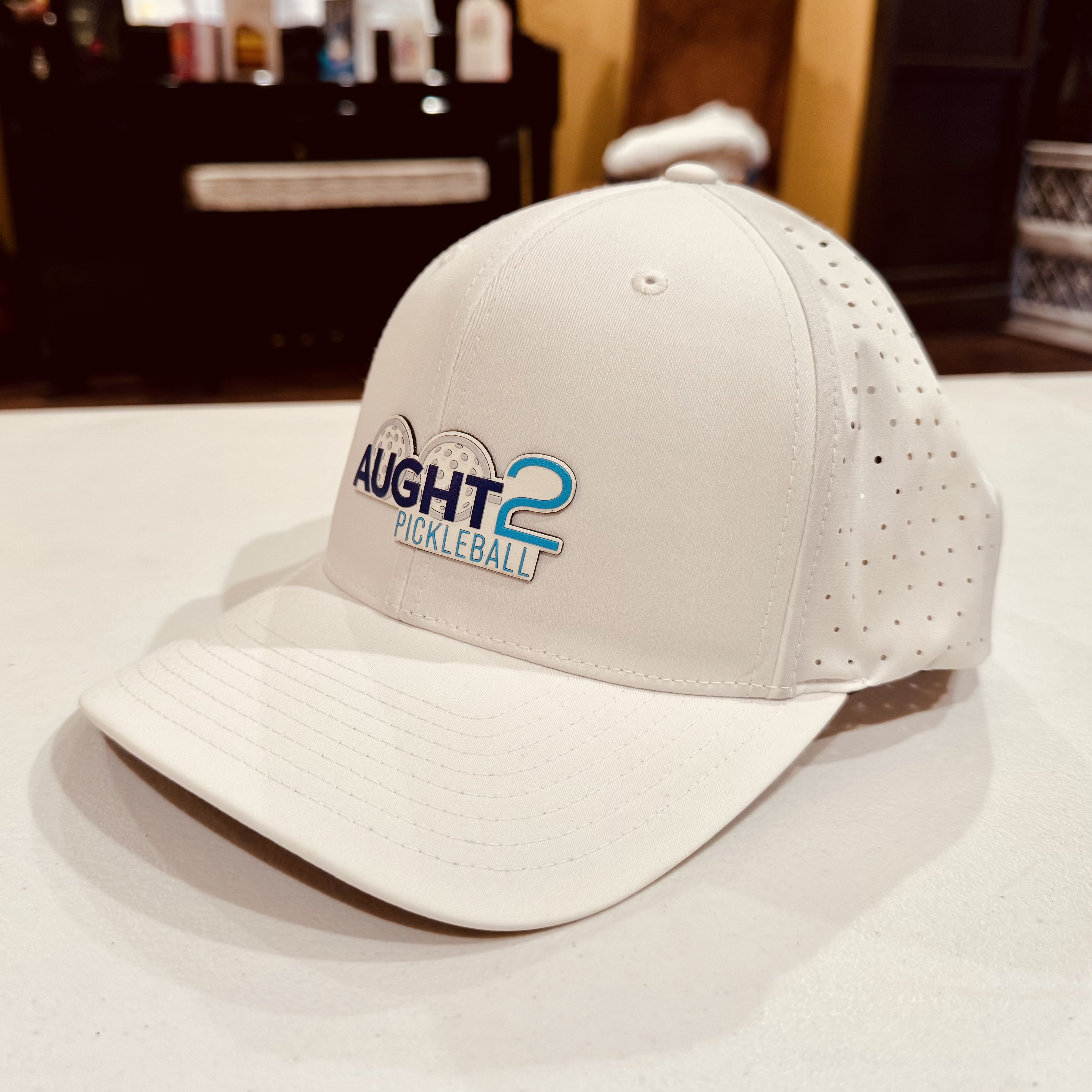 White Ball Cap by Branded Bills