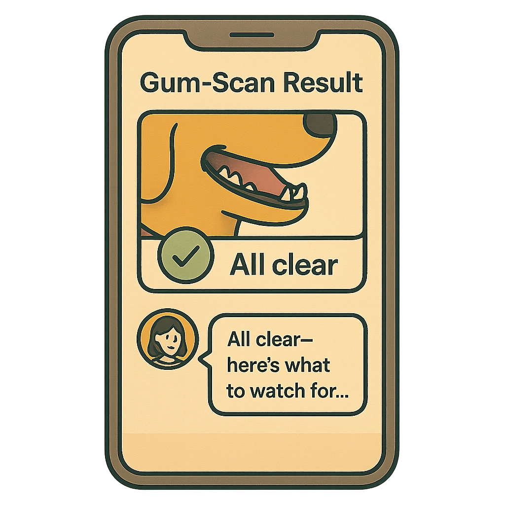 CanisX app with Clara chat