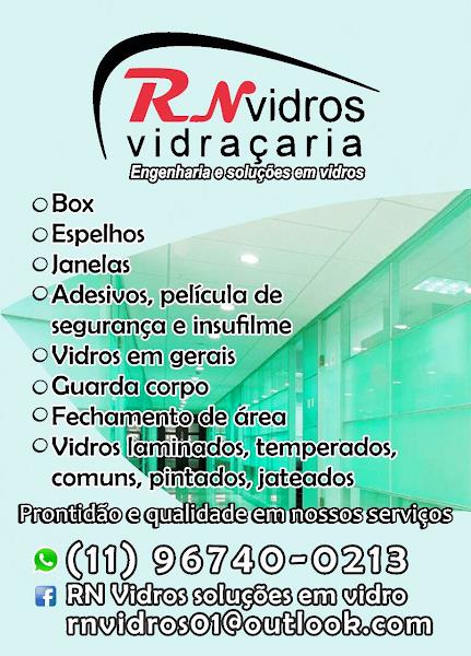 Foto 1 RN Vidros soluções em vidros