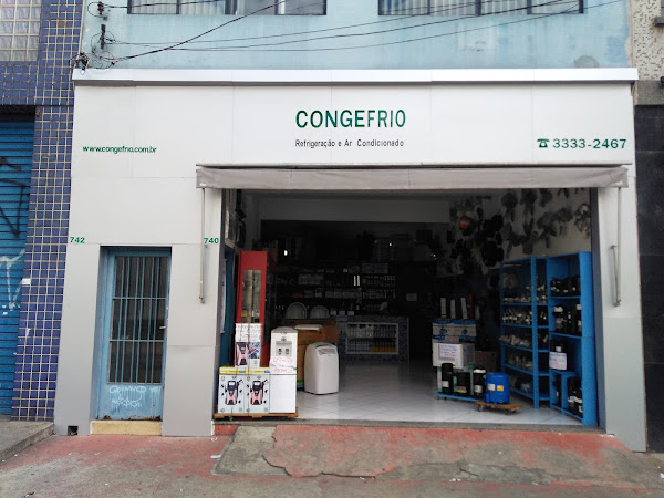 Congefrio Refrigeração e Ar condicionado peças e serviços