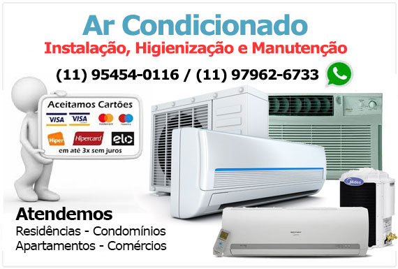 INSTALAÇÃO DE AR CONDICIONADO ZONA SUL