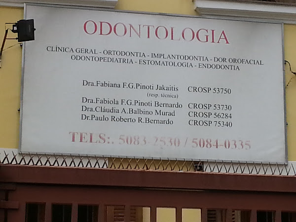 Foto 1 Odontologia - Dra. Fabiana F. G. Pinoti Jakaitis