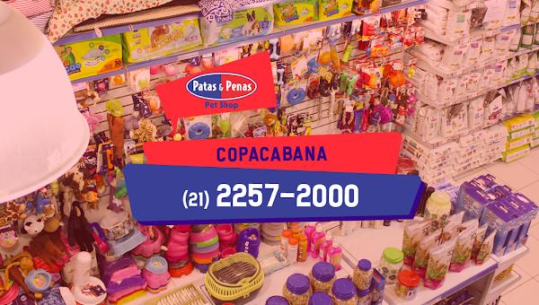 Foto 1 Patas & Penas Petshop Copacabana