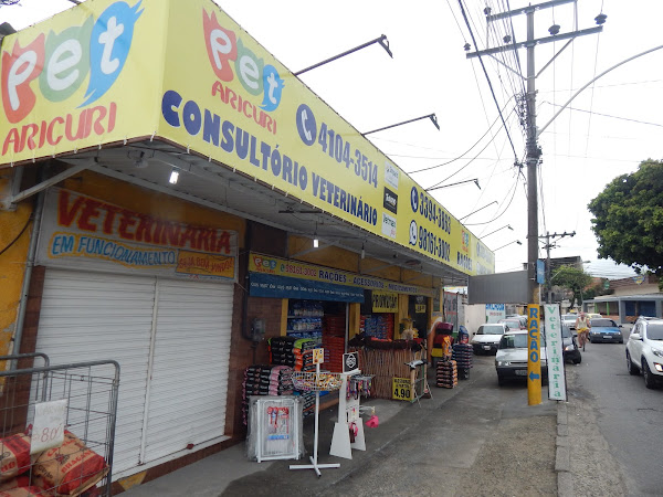 Pet Aricuri Veterinária, Rações e Pet Shop