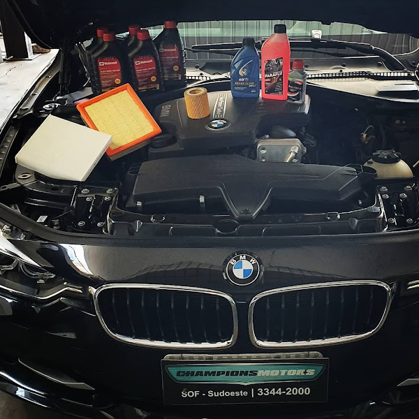 Foto 1 Champions Motors: Alinhamento, Freios, Funilaria, Pintura, Oficina em Setor Sudoeste Brasília DF