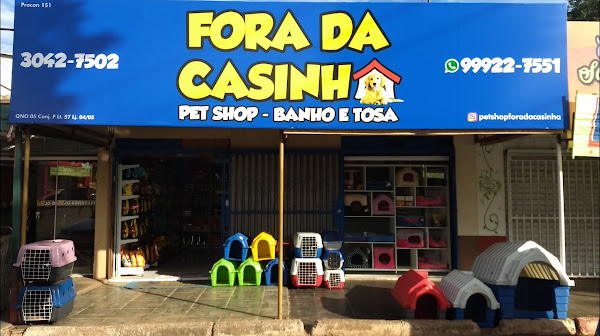 Fora da Casinha Pet Shop