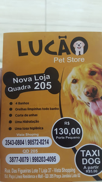 Foto 6 Lucão Pet Store Unidade Qd 205, Paço Linea