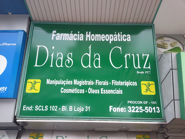 Foto 3 Dias da Cruz Farmácia de Manipulação | 102 Sul