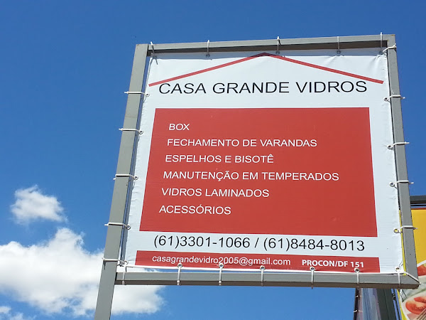 Foto 1 Casa Grande Vidros