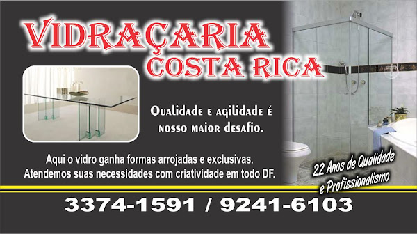 Foto 1 Vidracaria Costa Rica