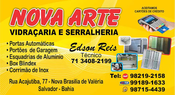 Nova Arte Vidraçaria & Serralheria