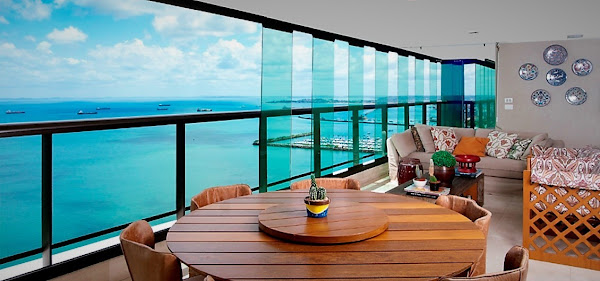 Persiana de Vidro - Fechamento de Varanda