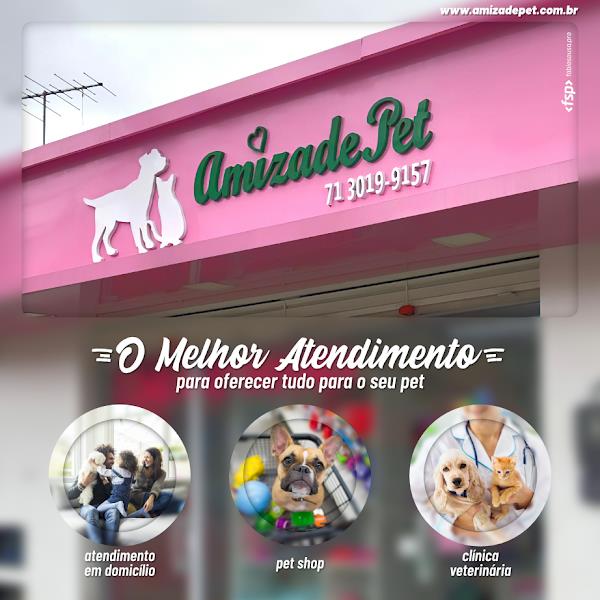 Foto 1 Amizade Pet - Clínica Veterinária & Pet Shop