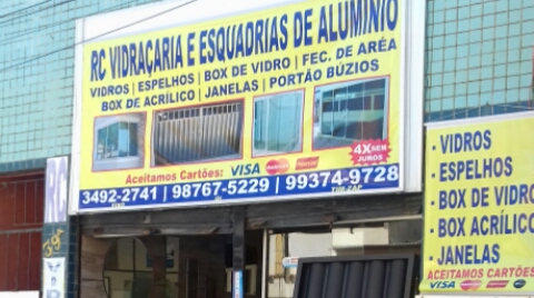 RC Vidracaria e Esquadrias de Aluminio