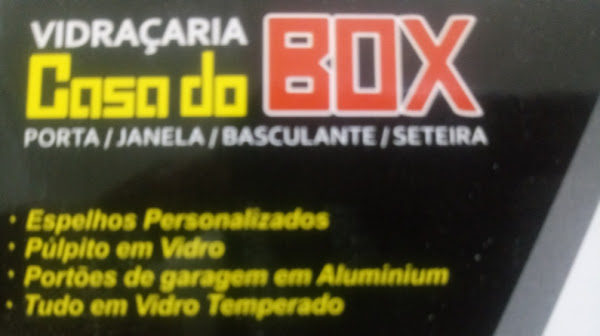 Foto 2 Vidraçaria CASA DO BOX