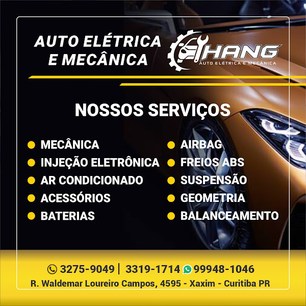 Auto Elétrica e Mecânica Hang Auto Elétrica e Mecânica Hang
