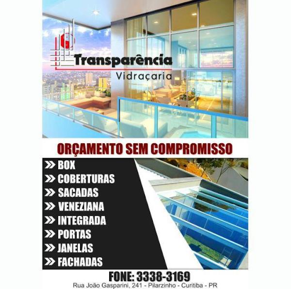 Foto 6 Transparência Vidraçaria - Comércio de Vidro e Alumínio.