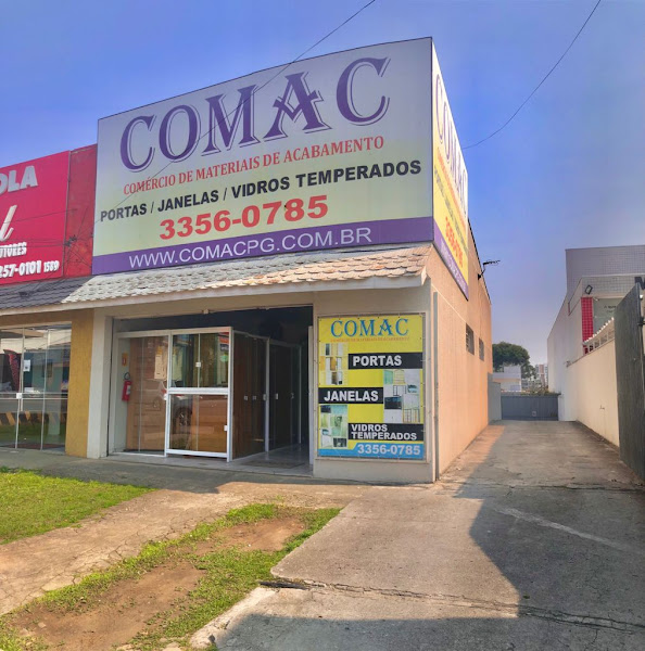 Vidraçaria Comac - Portas, Janelas e Vidros Temperados