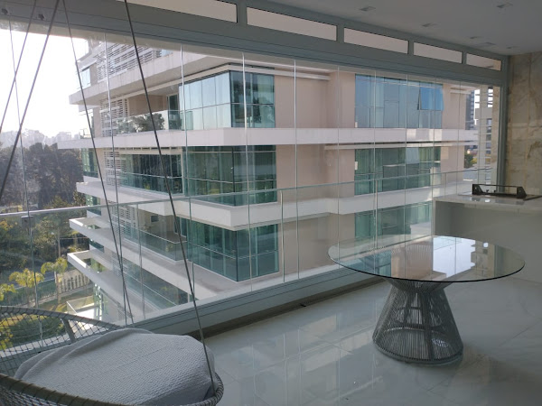 Totalplano Vidros Envidraçamento de Sacada Cortina de Vidros Totalplano Vidros Envidraçamento de Sacada Cortina de Vidros