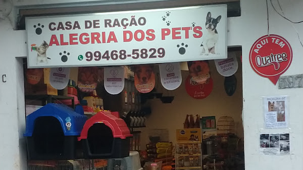 Casa de ração alegria dos pet's Casa de ração alegria dos pet's