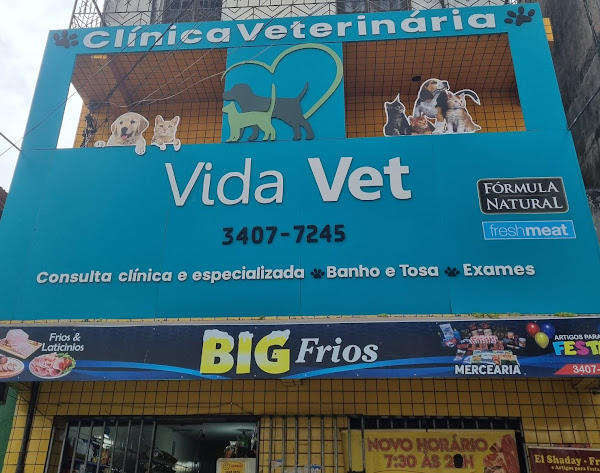 VIDAVET - Consultório Veterinário e Banho e tosa.