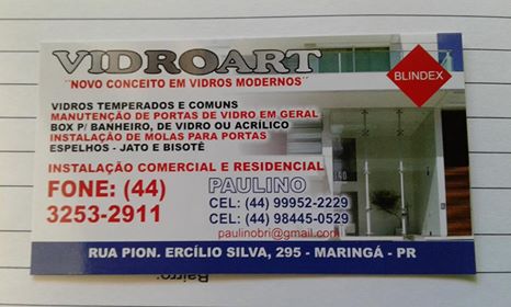 Vidraçaria Vidroart