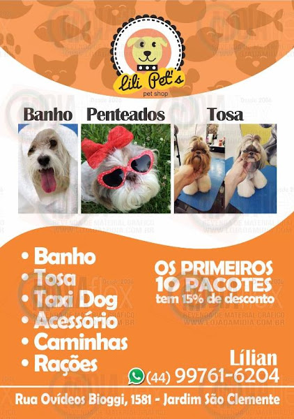 Lili Pet's Pet Shop Banho E Tosa