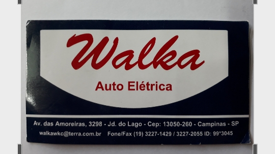 Walka Comercial e Auto Elétrica Ltda