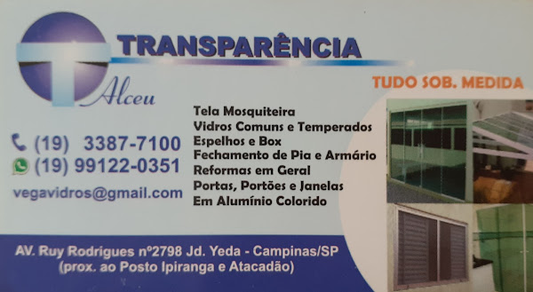 Vidraçaria Transparência