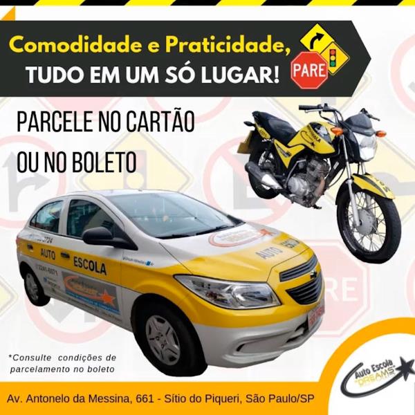 Auto Escola e CFC Dreams