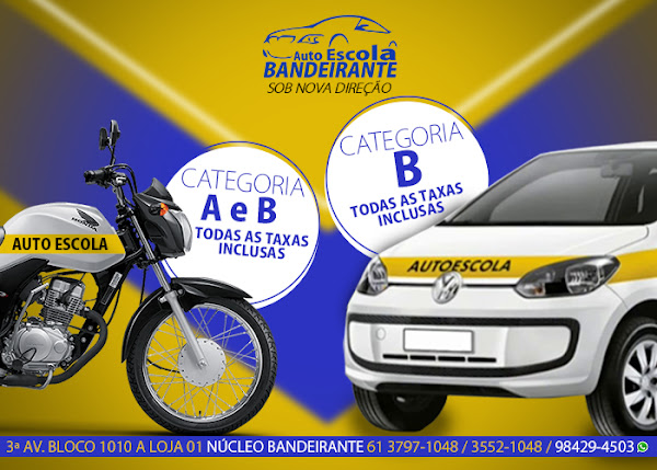 Auto escola N Bandeirante