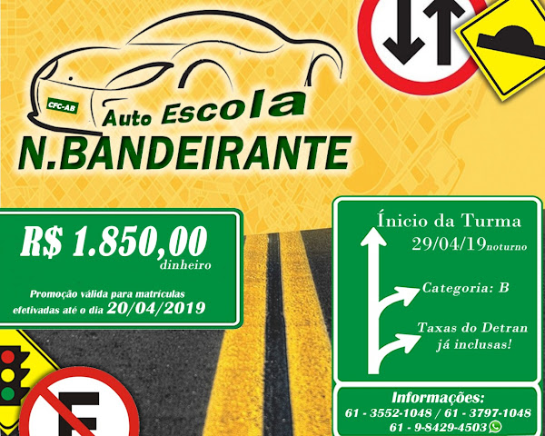 Foto 5 Auto escola N Bandeirante Foto 5 Auto escola N Bandeirante