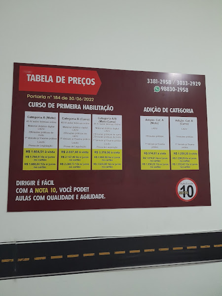 Foto 1 Autoescola Nota 10