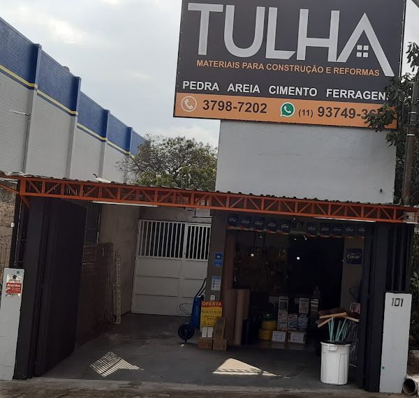 TULHA MATERIAL DE CONSTRUÇÃO