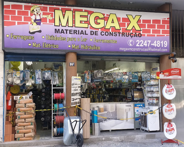 Mega X Material de Construção