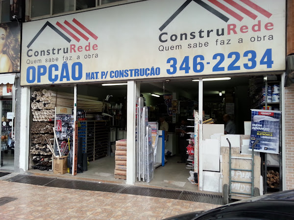 Opção Materiais de Construção