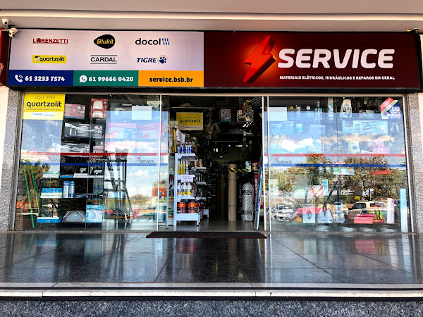 Service materiais elétricos, hidráulicos e reparos em geral.