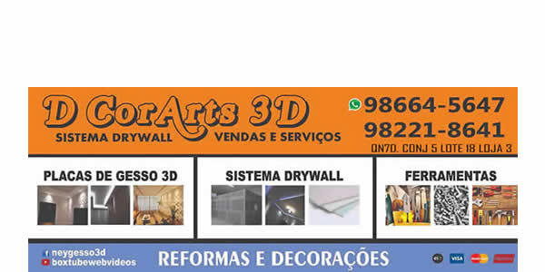 Foto 1 D'CorArts 3D & Drywall