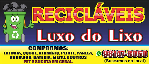 Foto 2 RECICLÁVEIS LUXO DO LIXO