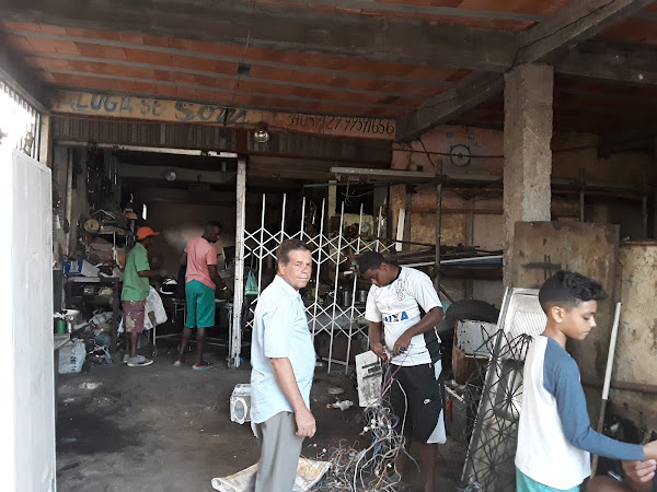 Sucata cupim de aço