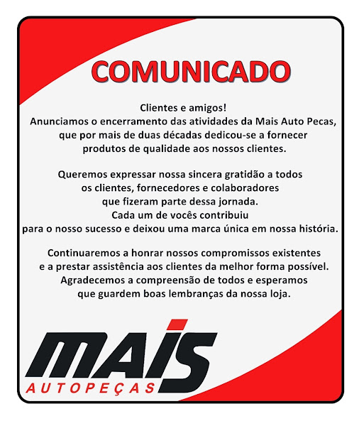 Foto 1 Mais Auto Peças