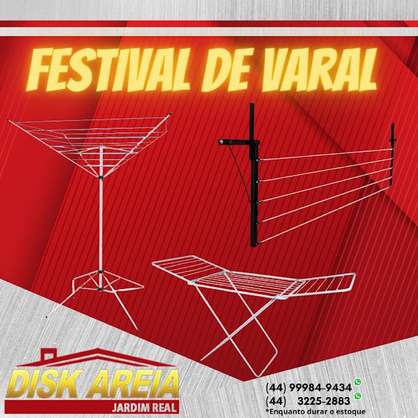 Foto 1 Disk Areia Real | Materiais para construção | Maringá - PR