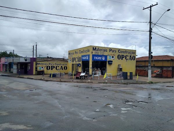 Opção materiais para construção