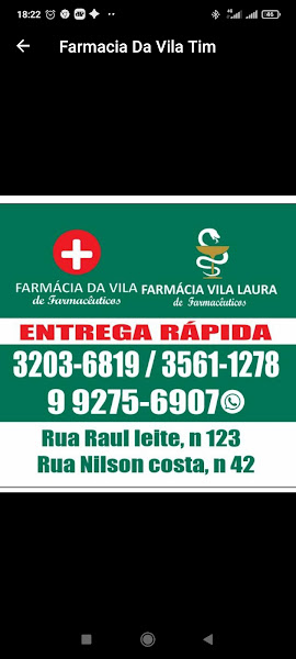 Foto 1 Farmácia da Vila